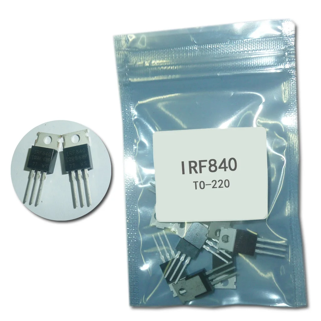 

10pcs/lot IRF840 IRF840PBF MOSFET N-Chan 500V 8.0 Amp TO-220 new original