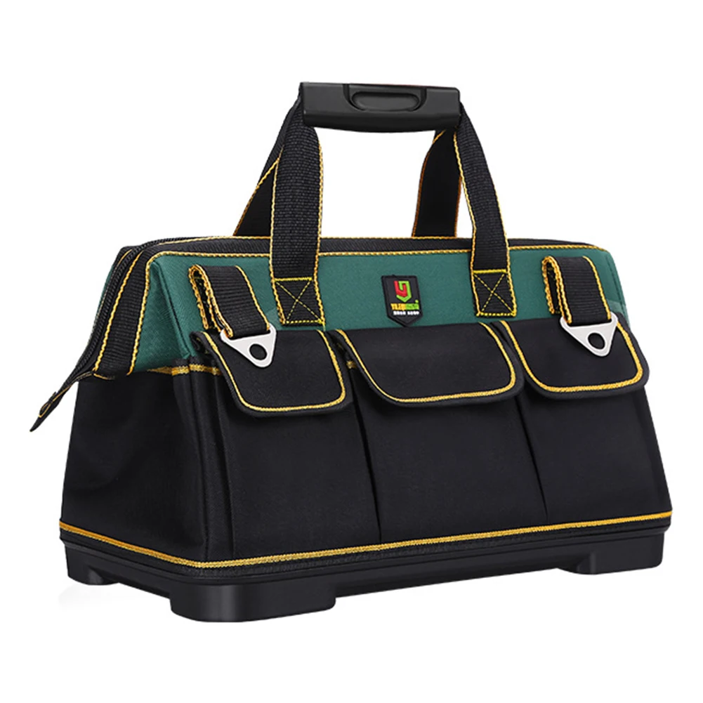 

2021 Tool Bag Large Capacity Wear-Resistant Waterproof 1680D Oxford Cloth Electrician Bag 17/19/21 Inch Travel Bag