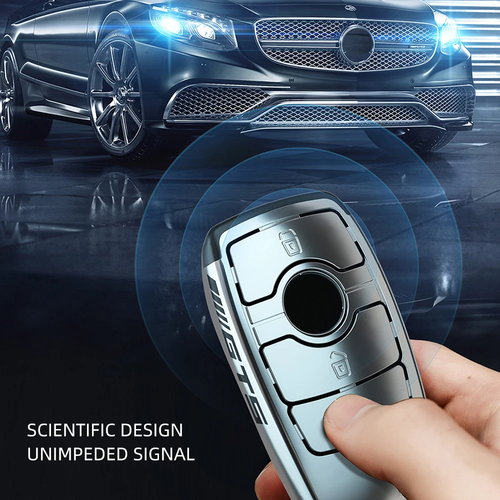 

Car Key Cover Case Shell Bag Protective Key Ring for Mercedes Benz E S GLC GLE GLS G Class W213 Accessories