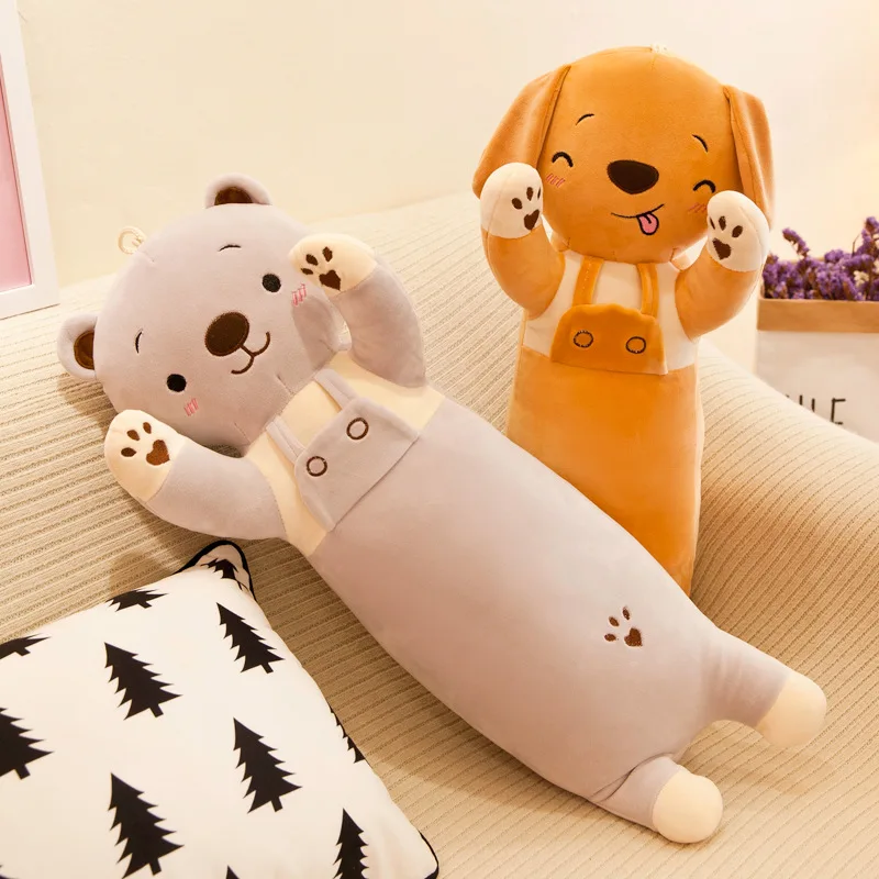 Simanfei длинная мультяшная Подушка плюшевые игрушки мягкие игрушки/Животные