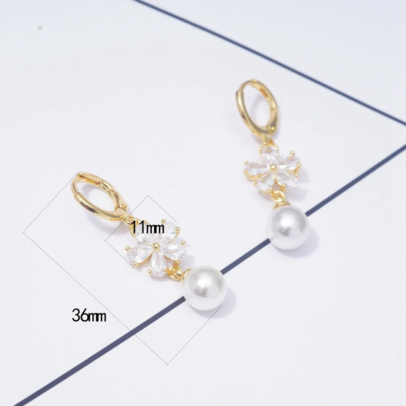 Серьги кольца женские с цирконом и кристаллом подарок для девушек женщин