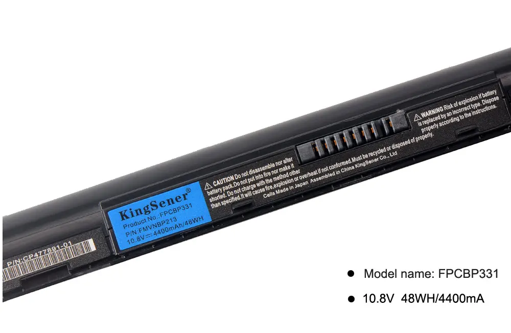 KingSener японская ячейка FPCBP331 батарея для Fujitsu LifeBook A532 AH512 AH532 AH532/GFX FPCBP331 FMVNBP213 fpc347bpap 4400 мАч