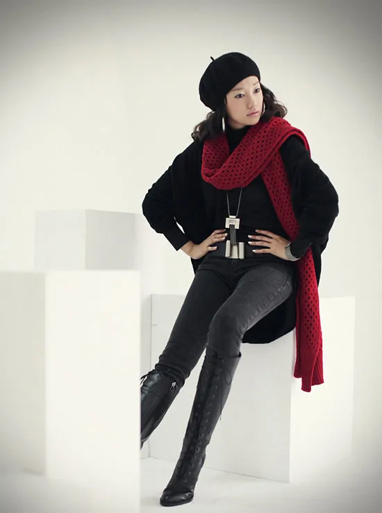 Timis Li Новый дизайн модное женское повседневное свободное вязаное пальто кардиган