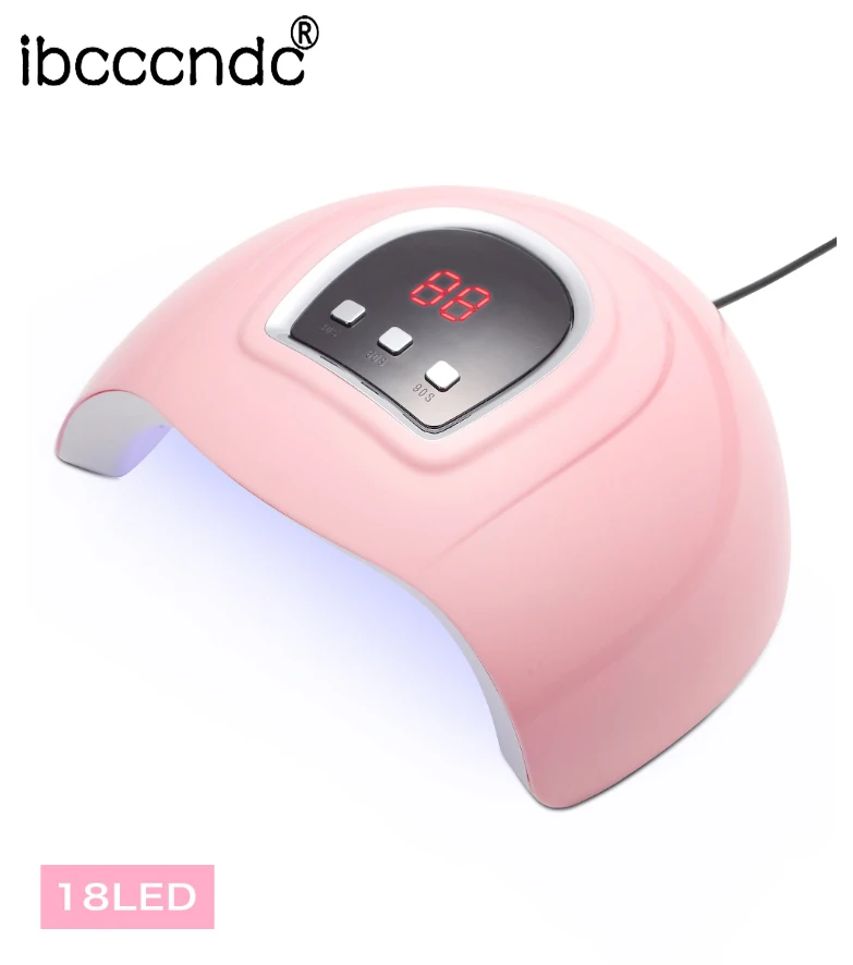 УФ лампа для сушки гель лака ногтей 54 Вт|Сушилки ногтей| |