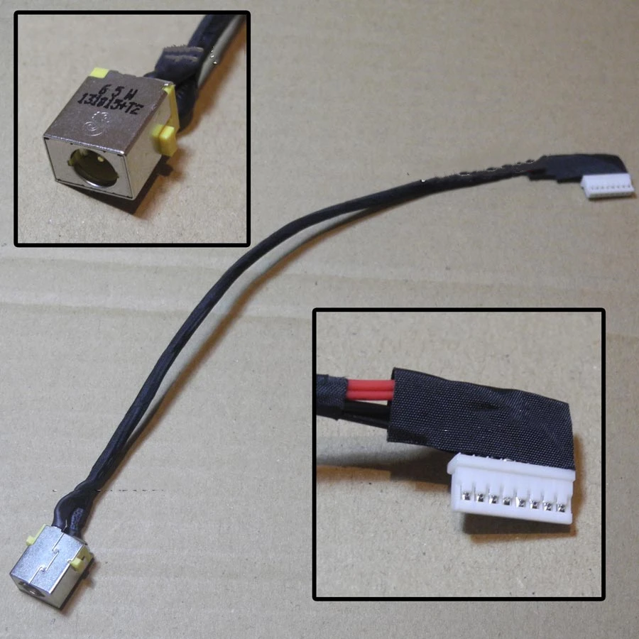 

Laptop DC Jack Cable dc power cable charging Connector Port Socket Wire For Acer Helios 300 G3-571-77QK N17C1
