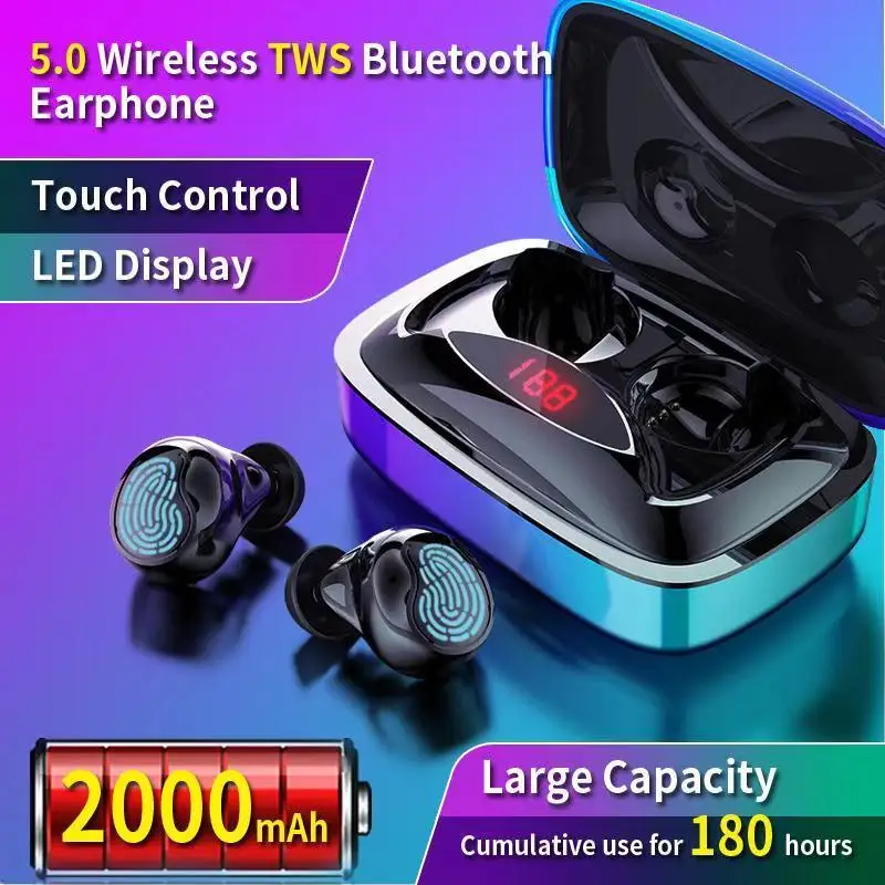 

Bluetooth-наушники X29 с сенсорсветодиодный и шумоподавлением