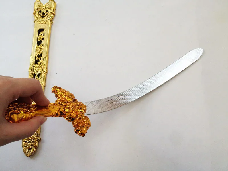 40 см, игрушечные мечи, гальванизированный пластик, рекламные подарки на день рождения для детей, гальванизированный меч, Классическая Игрушка, оружие, детские игрушки