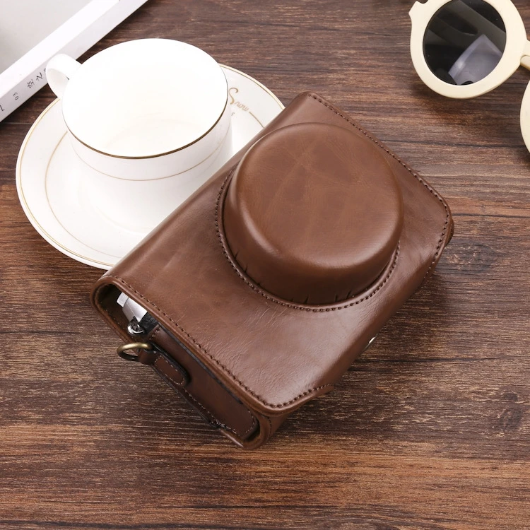 

PU Leather Camera Case Bag for Fujifilm Fuji X100V X100F X100S X100T X30 X20 X100 Cameras Cover Shoulder Strap Bags