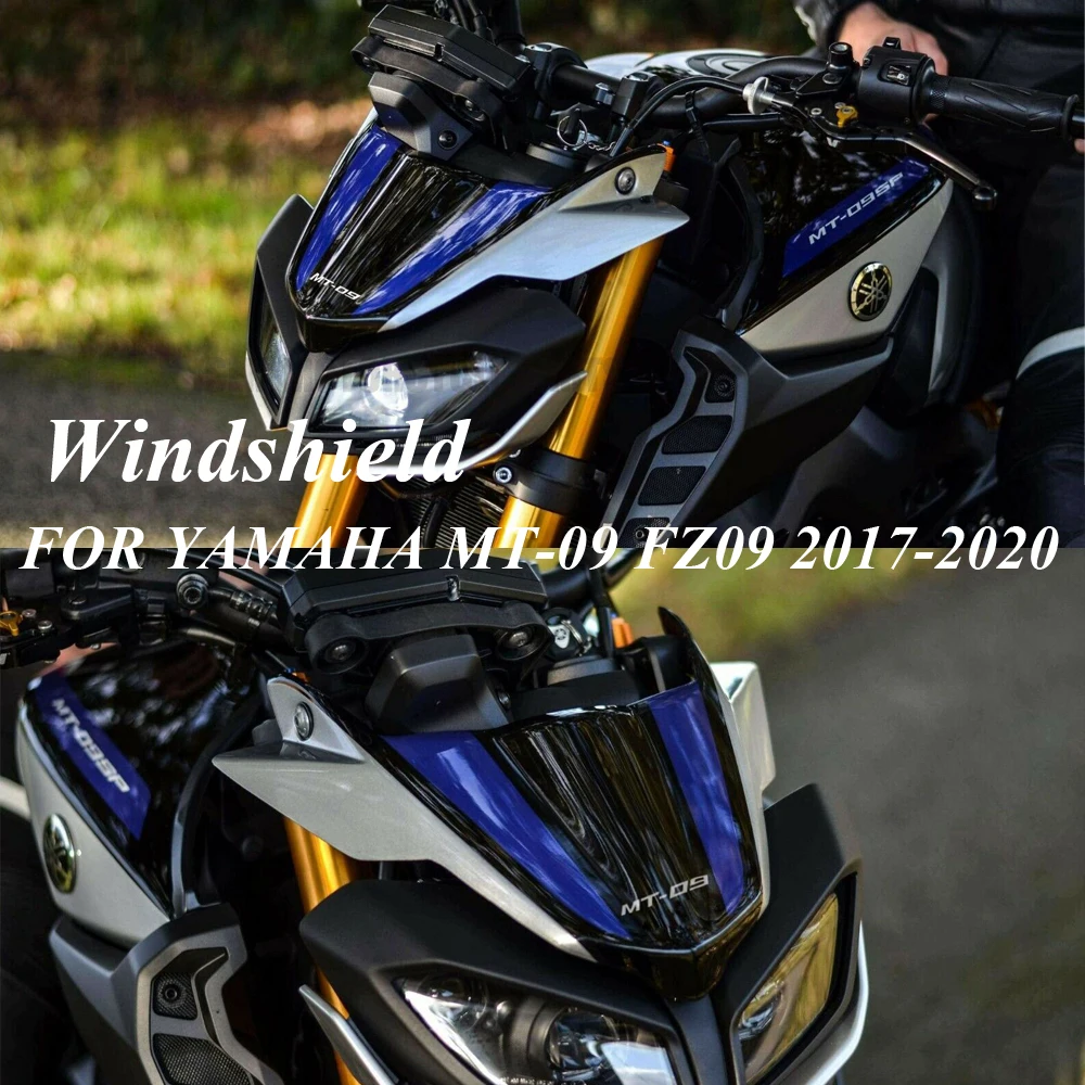 

Мотоциклетные аксессуары для YAMAHA MT-09 MT09 FZ09 2017 2018 2019 2020 переднее ветровое стекло ветрозащитный отражатель воздушного потока