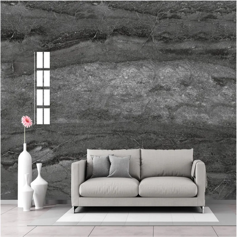 Современная Высококачественная текстурированная под заказ фотобумага серого