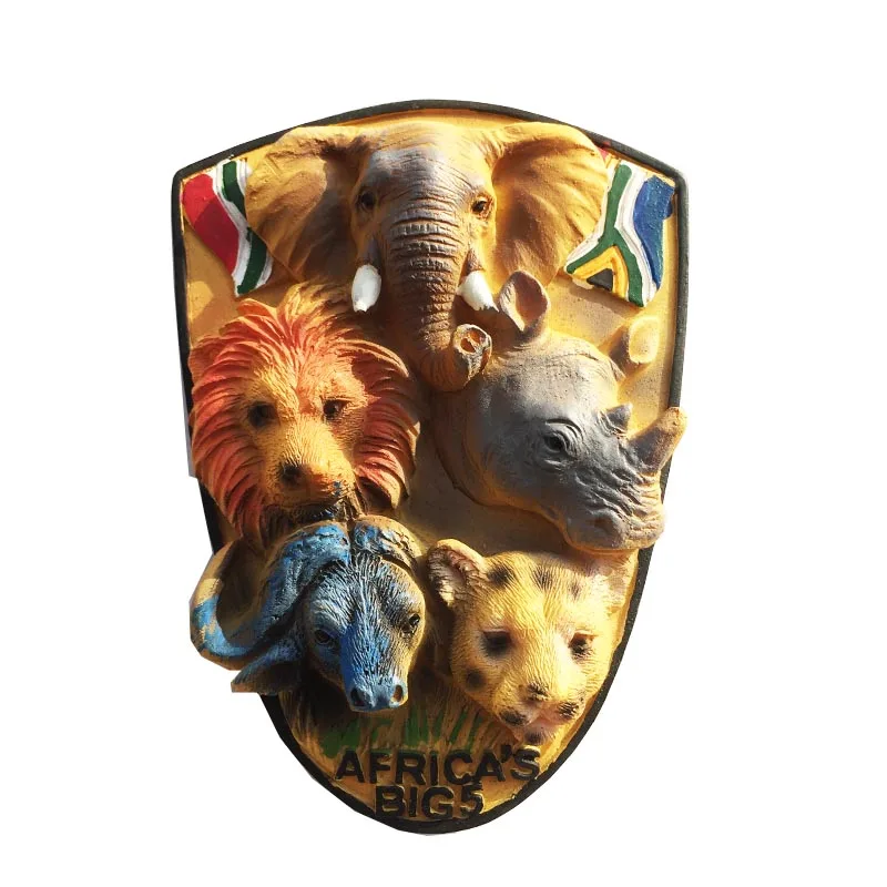 Африка холодильник сувениры-магниты Кения Танзания Намибии Уганда Зимбабве пять