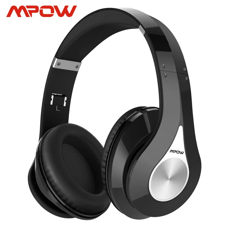 Mpow 059 Bluetooth 4,0 стерео наушники беспроводные на ухо шумоподавление Гарнитура HiFi наушники с микрофоном для iPhone huawei htc