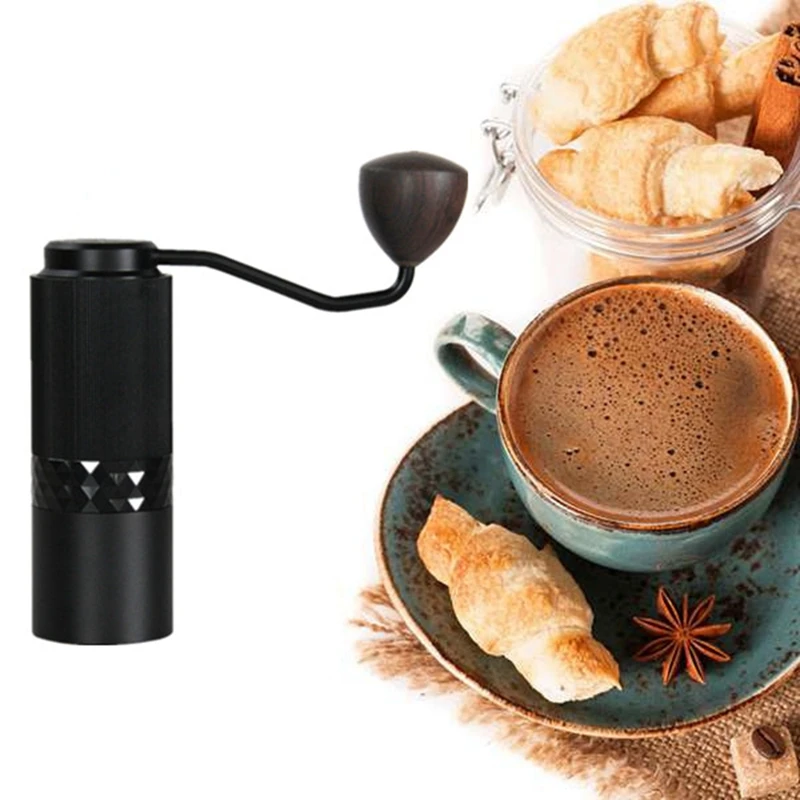 Economici Macinacaffè Manuale, Macinacaffè Conico Impostazione Regolabile Macinacaffè Portatile A Manovella Per Regalo Caffè