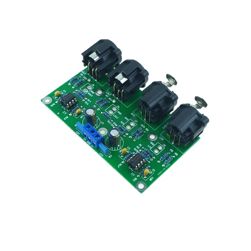 DIY сбалансированная плата предварительного усилителя неравномерная для