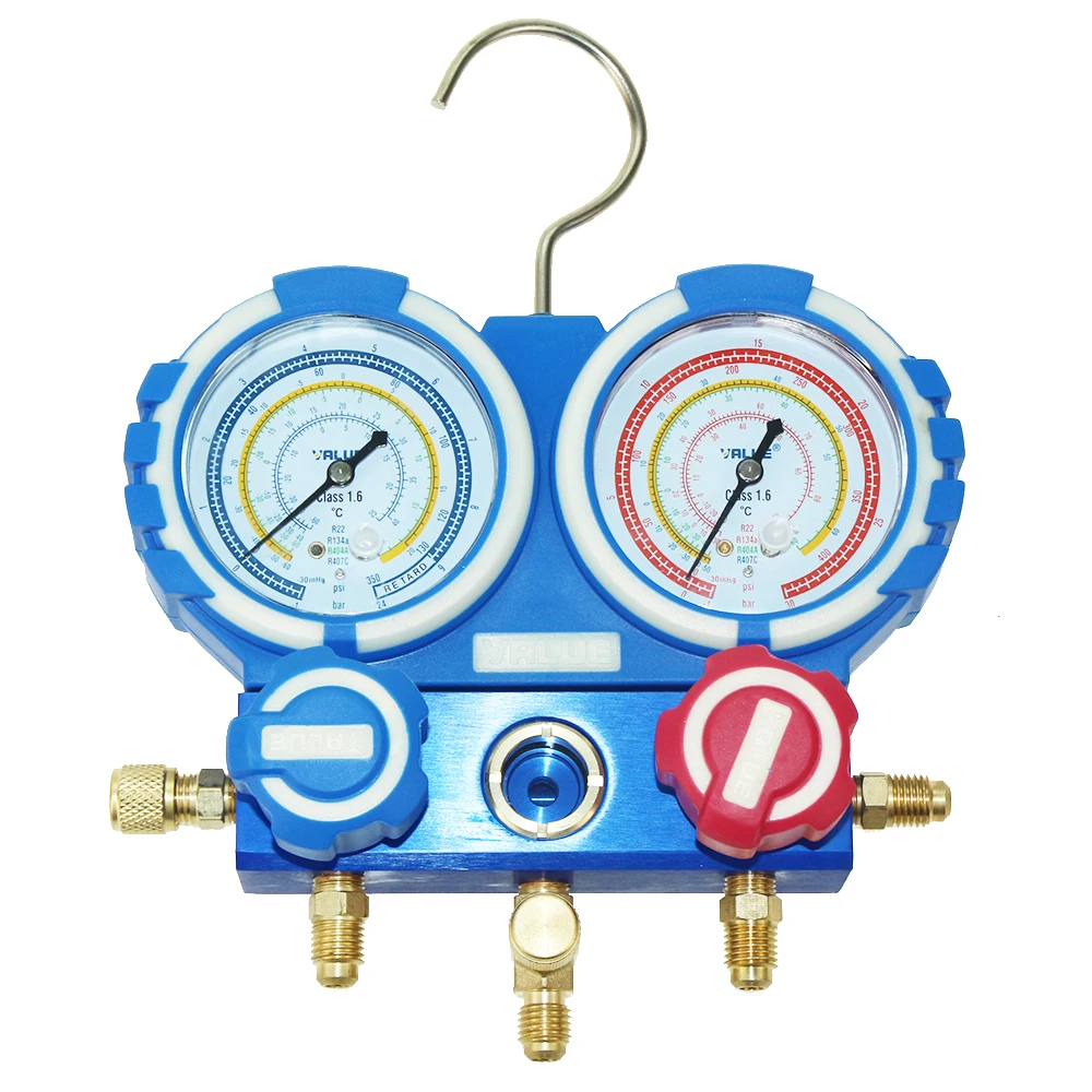 

Free shipping VALUE VMG-2-R22-B air-conditioned double table set fluoridation table group refrigerant