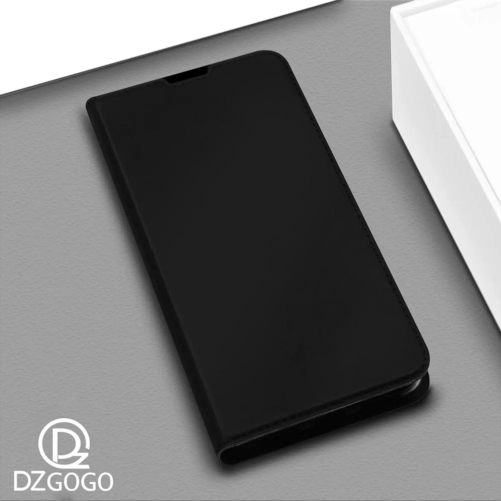 Роскошный кожаный чехол-книжка для huawei P20 P30 Lite mate 20 Pro, чехол-книжка с подставкой для mate 30 Pro Lite, чехол, чехол для телефона - Цвет: Черный