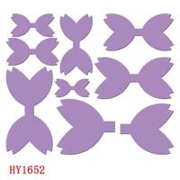 bow tail cutting dies hy1652 wooden dies suitable for common die cutting machines on the market