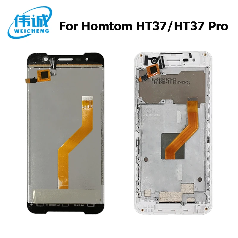 Для Homtom Ht37 ЖК-дисплей Дисплей и тп кодирующий преобразователь сенсорного экрана