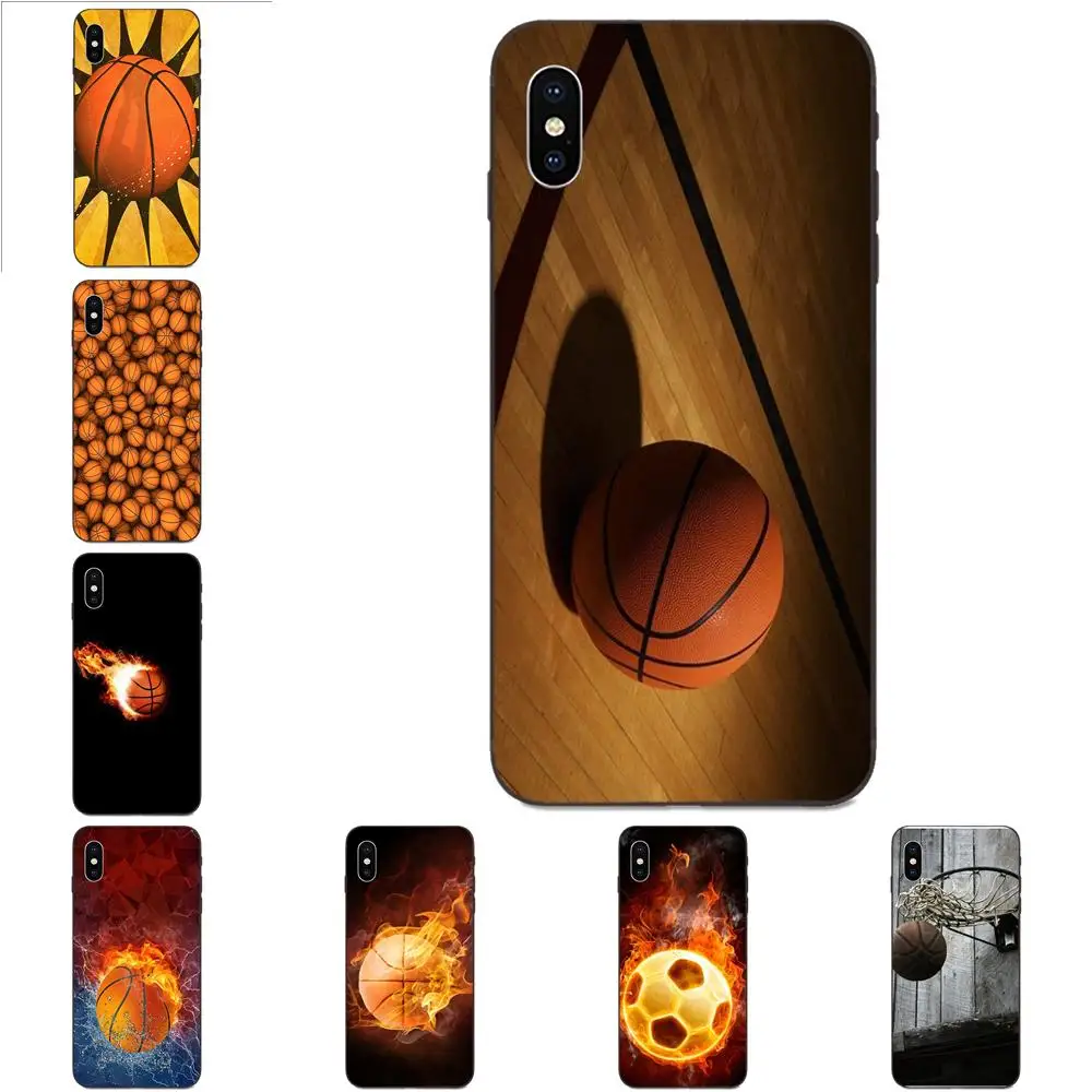 Удивительный чехол для телефона с Баскетбольным мячом Apple iPhone 4 4S 5 5S SE 6 S 7 8 11 Plus X XS