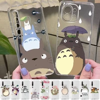 japan anime totoro phone case for redmi note 5 7 8 9 10 a k20 pro max lite for xiaomi 10pro 10t