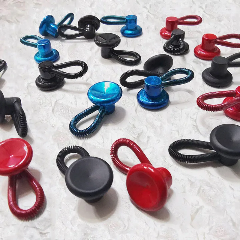 

10PCS Flexible Lock Lengthen Buckle Metal Buttons Jeans Pants Waist Stretch Shirt Suit Tie Neck Expanders Collar Extenders
