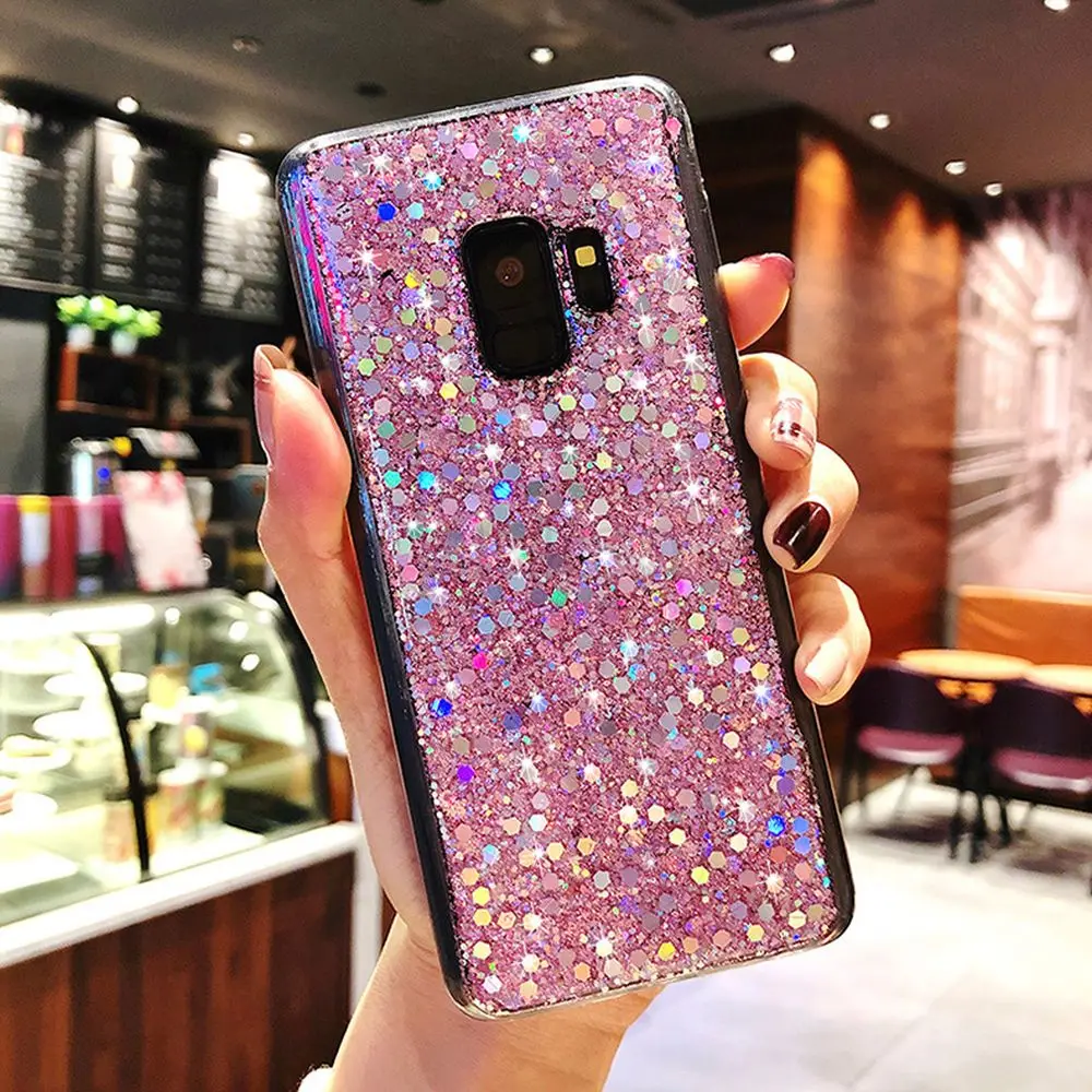 Роскошный блестящий чехол для телефона Samsung Galaxy A51 A71 A8 2018 J3 2017 A3 2016 2015 J5 A5 милый