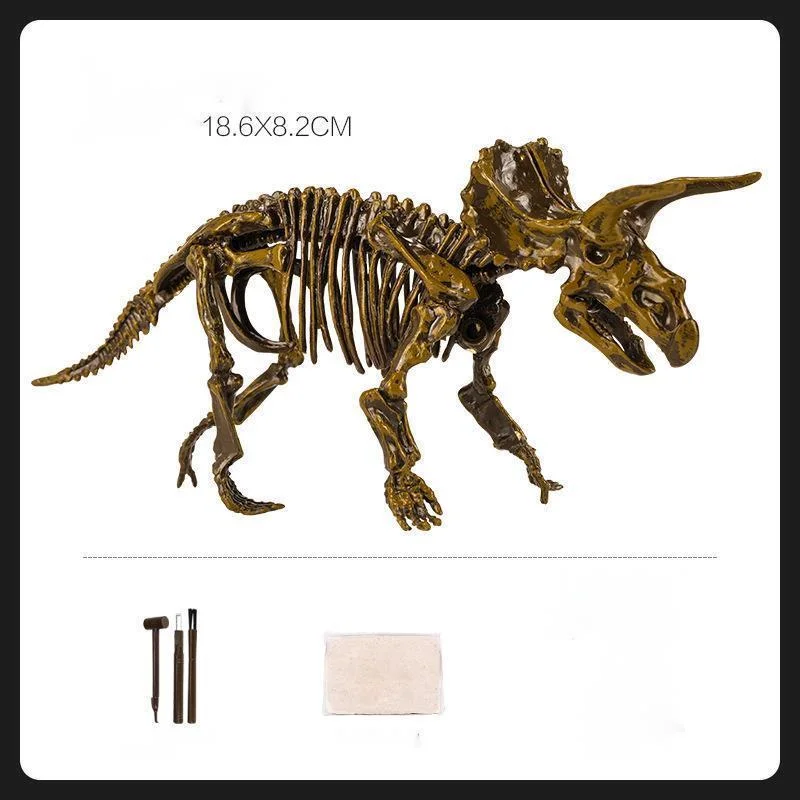 

Dinosaur Skeleton Model Toys Jurassic Dinosaur Fossil Excavation Kits Dinosaur Action Figures Educational Toys Kids Gifts