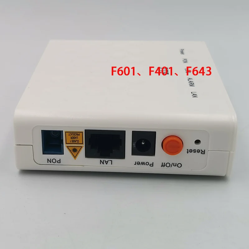 F601 GPON ONU б/у терминал ONT оптический используемый порт 1GE аналогичный функции ZTE F401