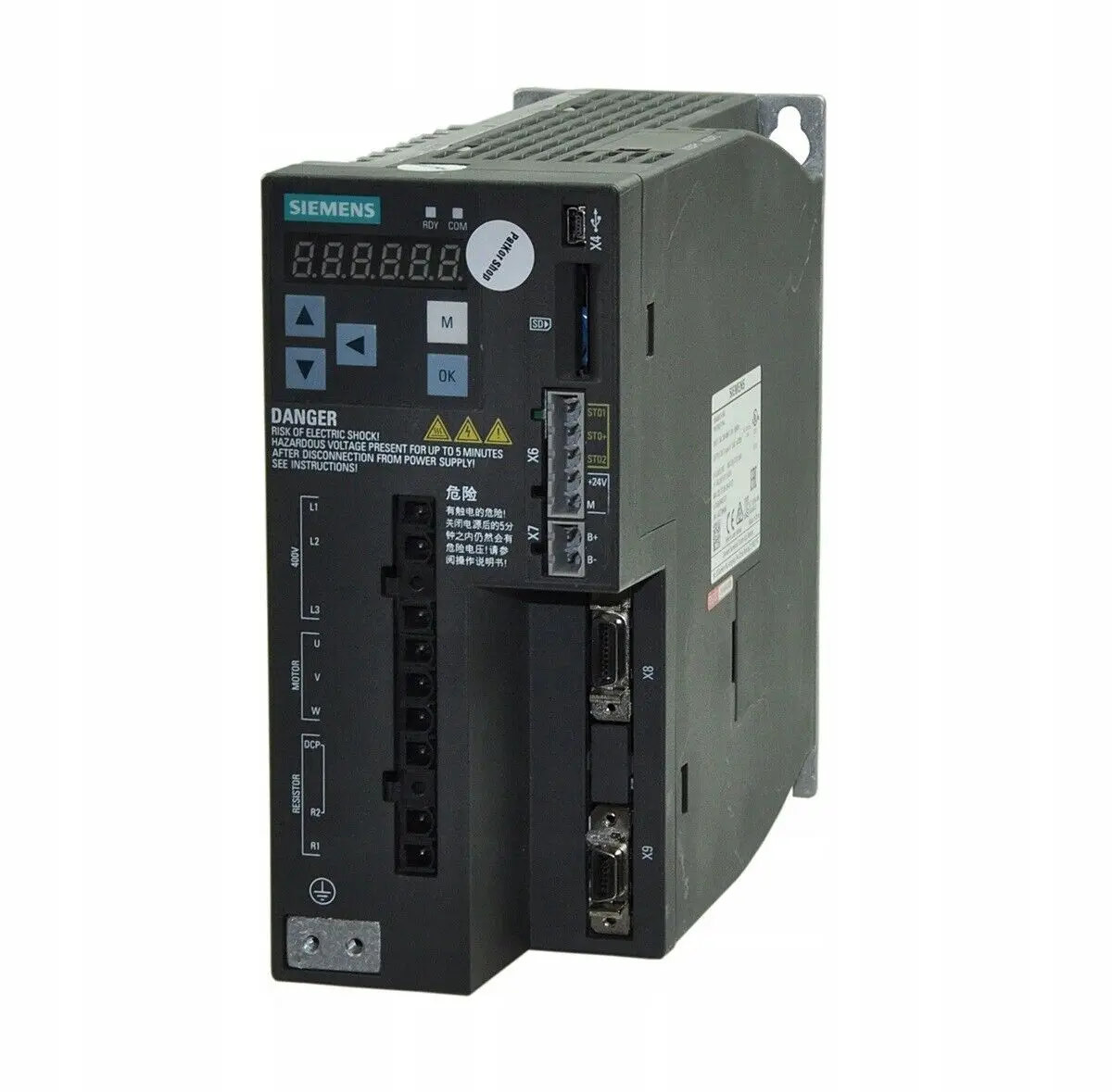 

Sie men s V90 6SL3210-5FE10-8UF0 AC Servo Drive - have new part in stock