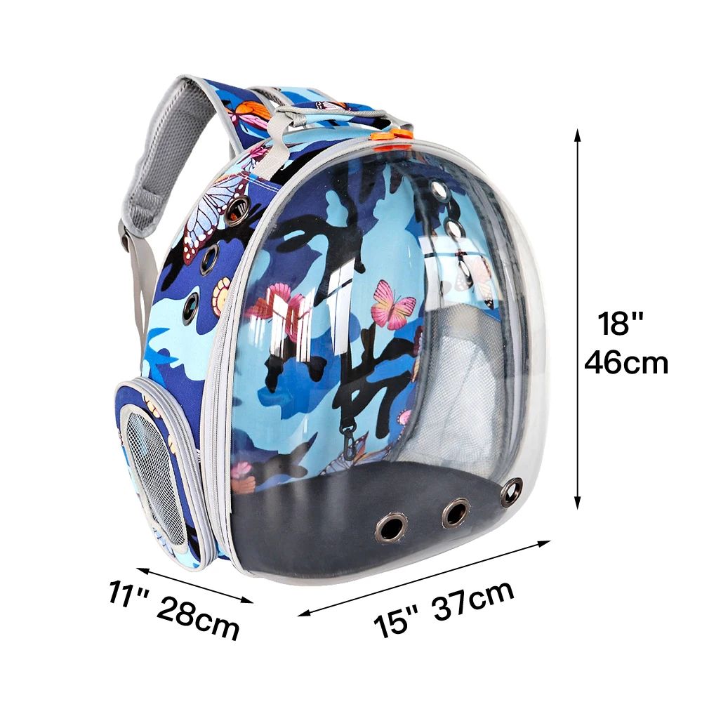 

Transparent Cat Dog Carrier Bag Space Capsule Pet Puppy Cat Backpack Portable Outdoor Cat Shoulder Handbag For Small Dogs Puppy