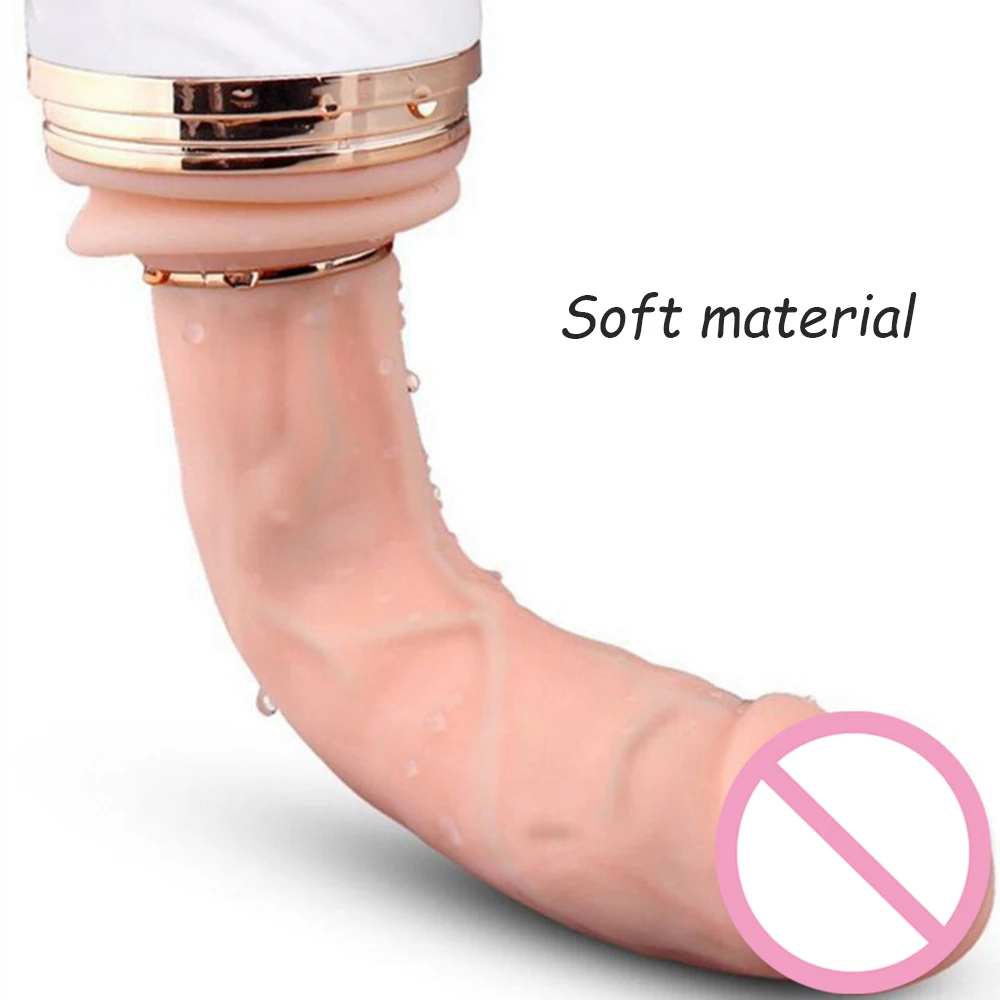 Супер частотный нагревающийся гибкий вибратор для женщин секс дилдо игрушки