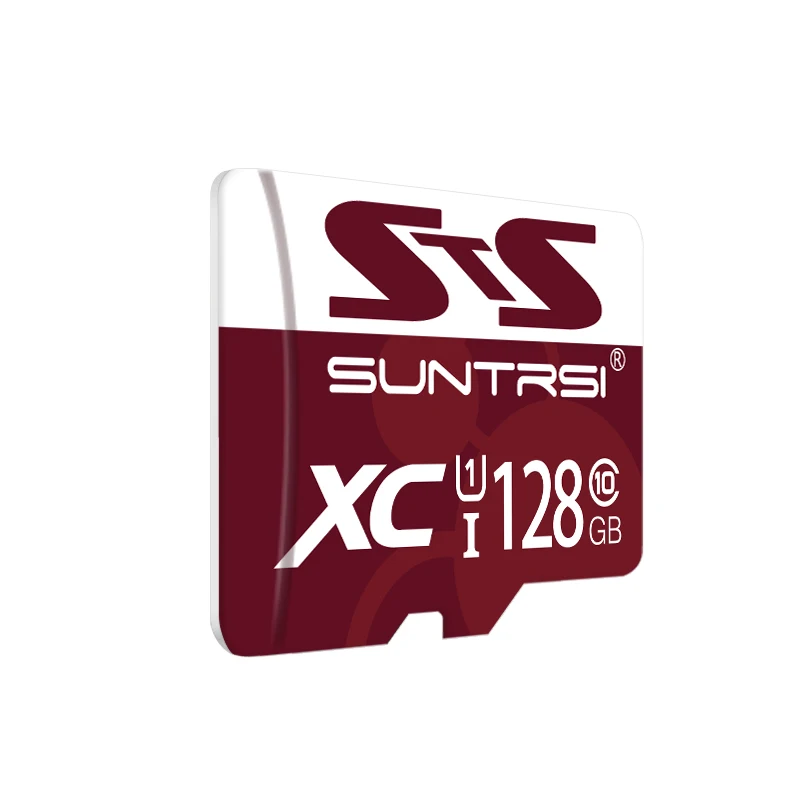 Suntrsi карта памяти 128 ГБ 256 ГБ Micro SD TF карты 64 ГБ 32 ГБ флэш-карта SDHC высокая скорость класс 10 C10 продукт