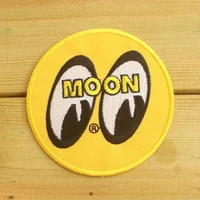 badges moon eyes patches patch iron on embroidered sewing lgbt accessories cute cartoon fabric badge diy apparel 20pcs