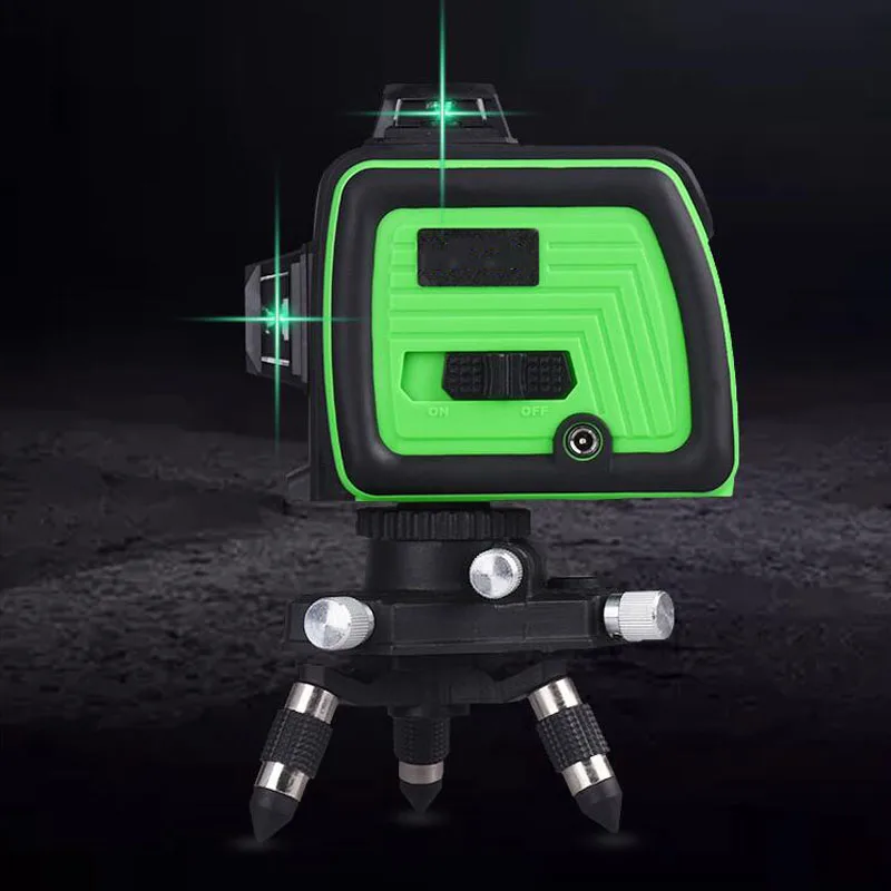 Синяя лазерная наклейка на стену 2 линии самонивелирующийся горизонтальный и