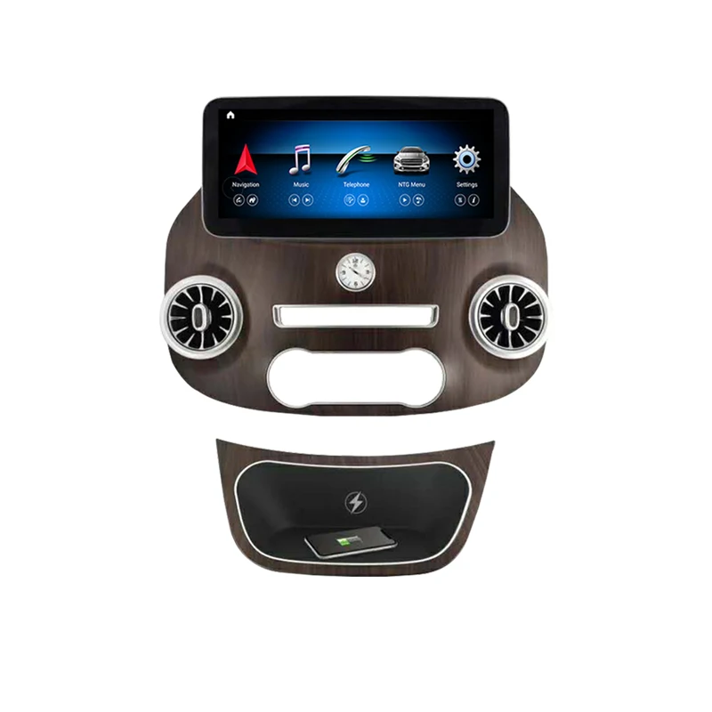 

KiriNavi 12.3 Inch Android 9.0 Car Video Audio For Benz Vito Multimedia Autoradio Radio System GPS Navigation 4G Carplay