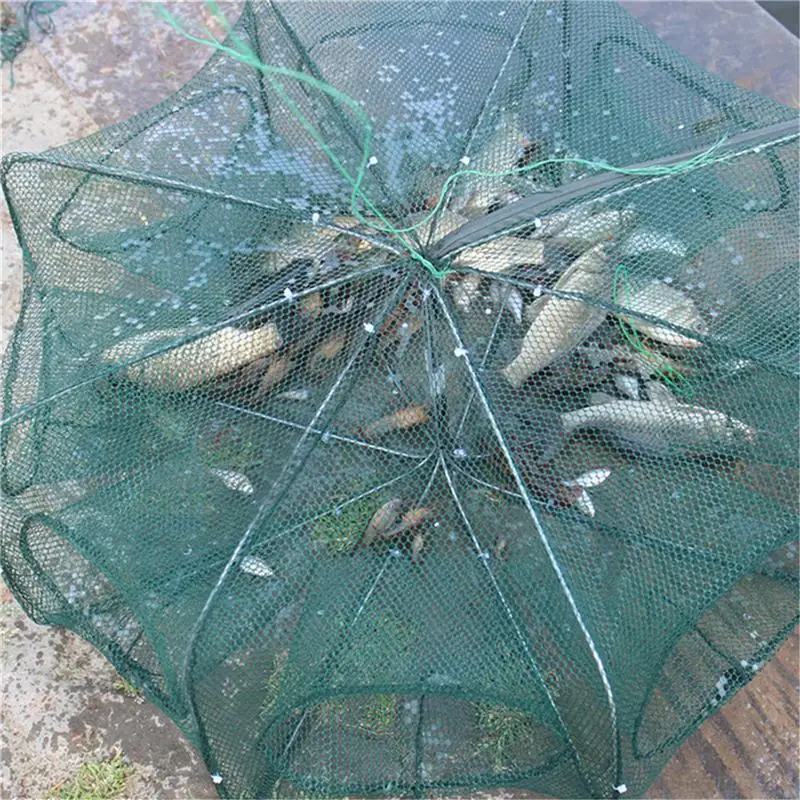 

Mesh For Fishing Net/Tackle/Cage Folding Crayfish Catcher Casting/Fish Network Crab/Crayfish/Shrimp/Smelt/Eels Traps