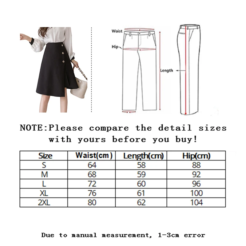 

Vangull High Waist Skirt Women Elegant Casual Vintage Slim Irregular A Line Skirts Womens Work Wear Streetwear Fashion Saias
