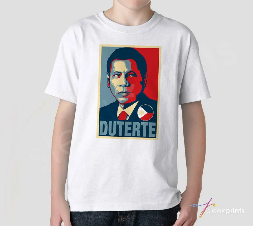 

Duterte Popart "Youth" T-Shirt (White) Men 2020 Brand Clothing Tees Casual Male Designing T Shirt Cheap T Shirts