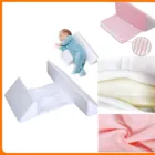 Хлопковая Подушка для сна для новорожденных, регулируемая поддержка, позиционер для сна для младенцев, Предотвращение плоской головы, подушка против рулона
