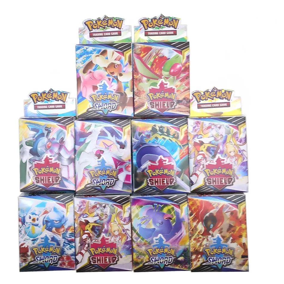 25PCS Cards Per Random Box New POKEMON Card English Version Pokemon Sm11 Ptcg Battle Collection Kids Toy Gift | Игрушки и хобби