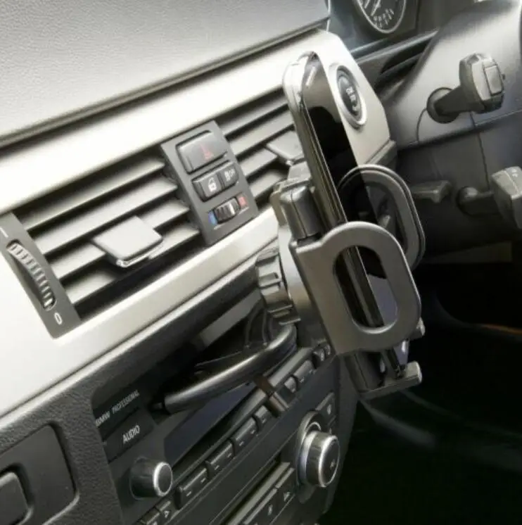 360 ° градусов управление одной рукой автомобильный держатель CD слот Кронштейн