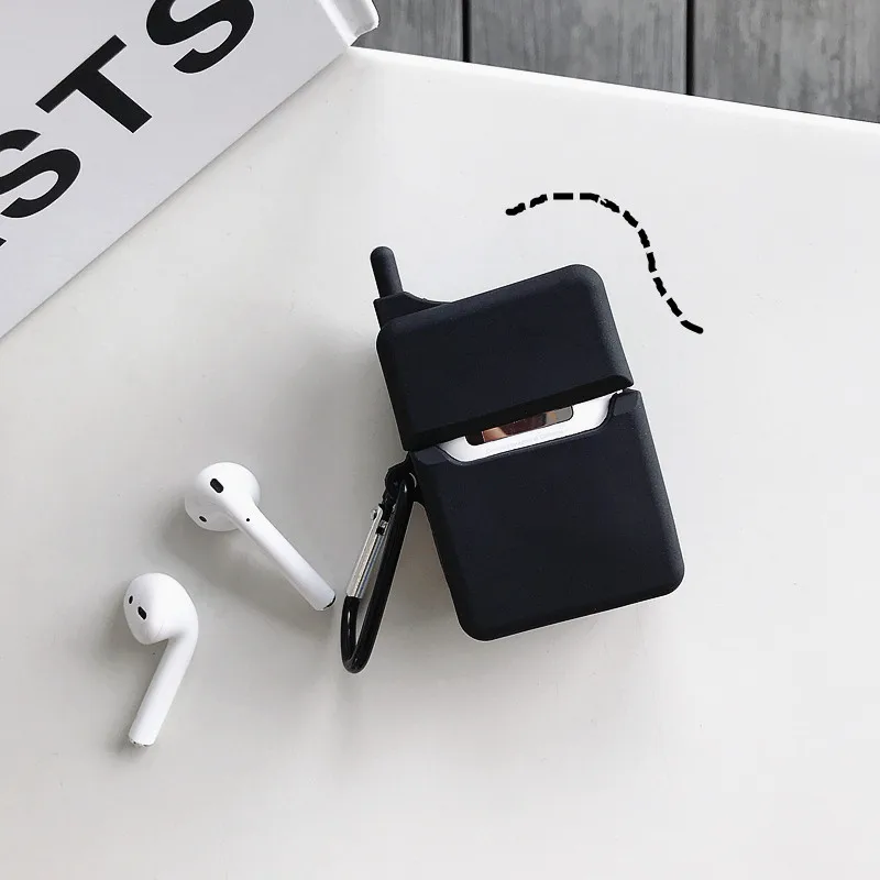 Ретро классический мобильный телефон чехлы для наушников Apple беспроводная Bluetooth