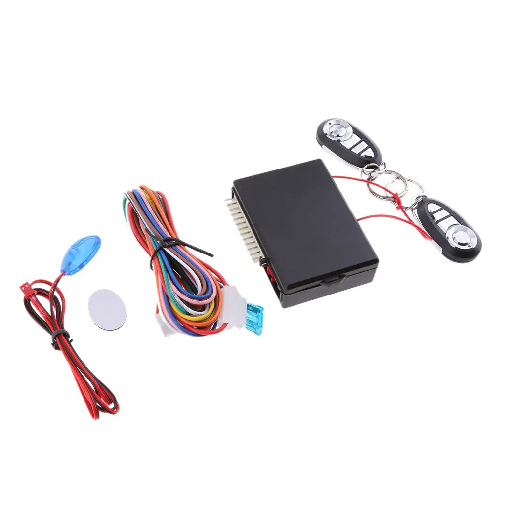 

Автомобильная 2 Центральная дистанционная бесключевая система блокировки входной двери автомобильный комплект Универсальная