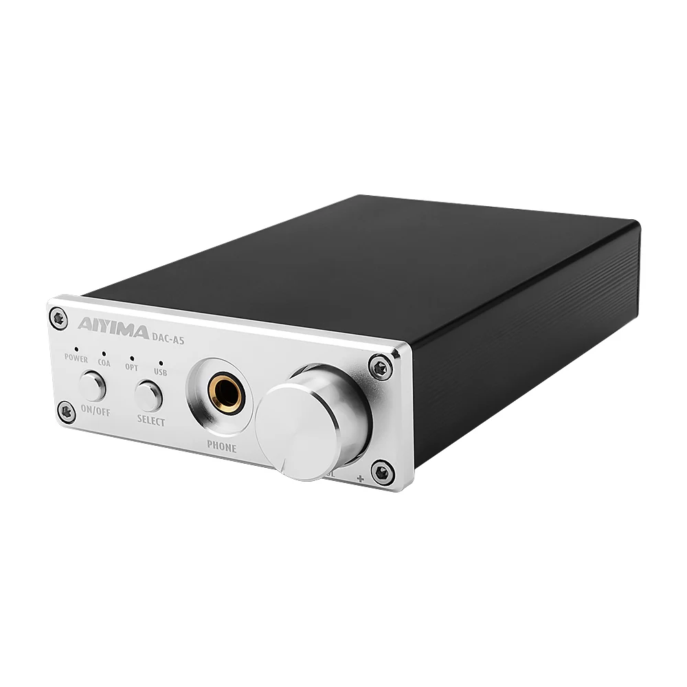 AIYIMA мини-усилитель портативные наушники HiFi AUX усилители TPA6120 PC-USB DAC декодер Аудио гарнитура Amplificador с регулятором громкости