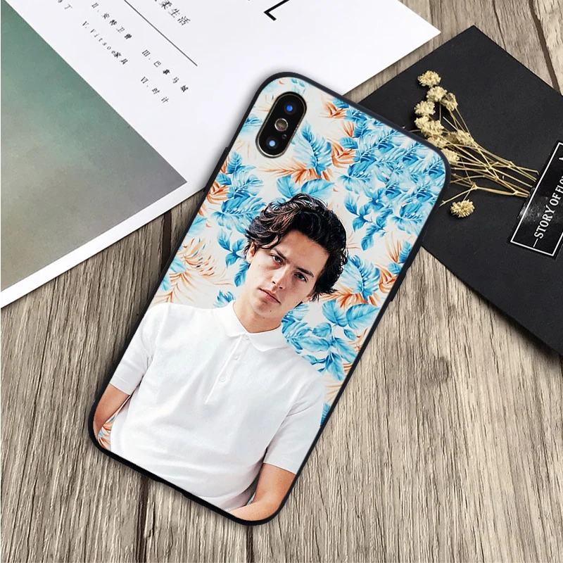 Ривердейл cole sprouse джагхеда Джонса чехол для телефона из мягкого силикона ТПУ с