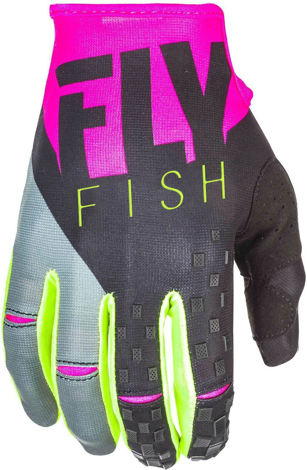 Горячая Распродажа Fly Fish Dirtpaw красные перчатки MX Enduro Racing MTB BMX велосипедные для