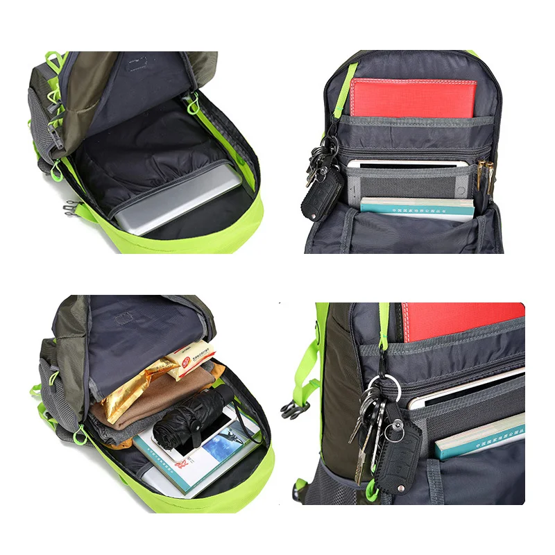 

New Unisex Many Departments Mountaineering Backpack High Quality Riding Travel Pack Waterproof Outdoor Hiking Camping Backpacks