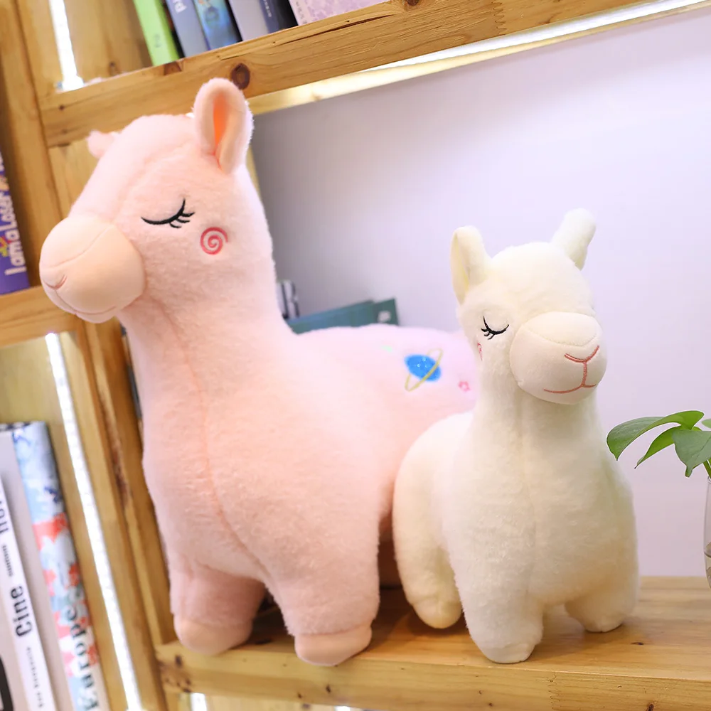 

Dropshipping Hot Sale 1pc Alpaca Plush Sheep Toy Soft Plush Alpacasso Baby 100% Plush Stuffed Animals Alpaca Gifts for kids