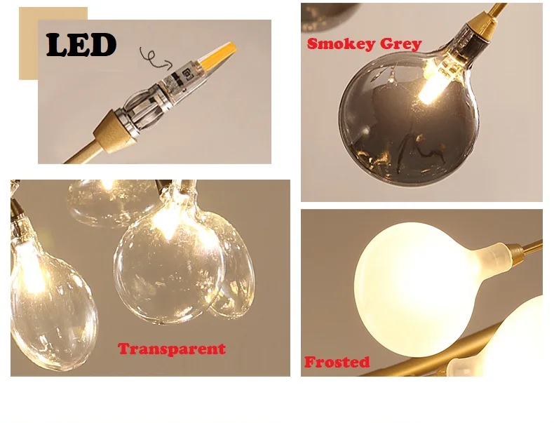 

LED Modern Firefly Chandelier Light Tree Branch Decorative Lamp For Home Decor Bedroom Kids' Room