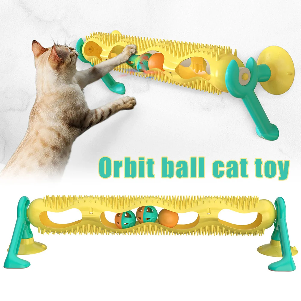 

Взаимодействующие игрушки для кошек трек мяч Забавный туннель развлекательные принадлежности для домашних животных котят HANW88